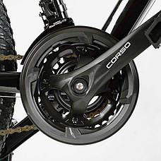Велосипед Спортивний Corso «SKYLINE» 24" дюймів SL- 24336 (1) рама алюмінієва 11’’, обладнання Shimano 21, фото 3