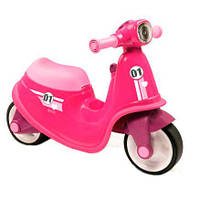 Детский беговел скутер каталка Pink Smoby OL29762 BS, код: 7439327