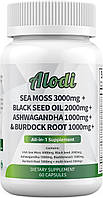 Формула для иммунитета и энергии All-in-1 Alodi All-in-1 Sea Moss Black Seed Oil Ashwagandha 60 капсул