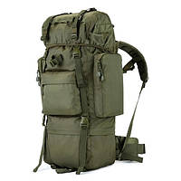 Рюкзак тактический Eagle A21 с каркасом 70L Green (3_02389) BS, код: 8038575