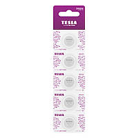 Батарейки Tesla CR 1616 BLISTER FOIL 5 шт. BS, код: 8327911