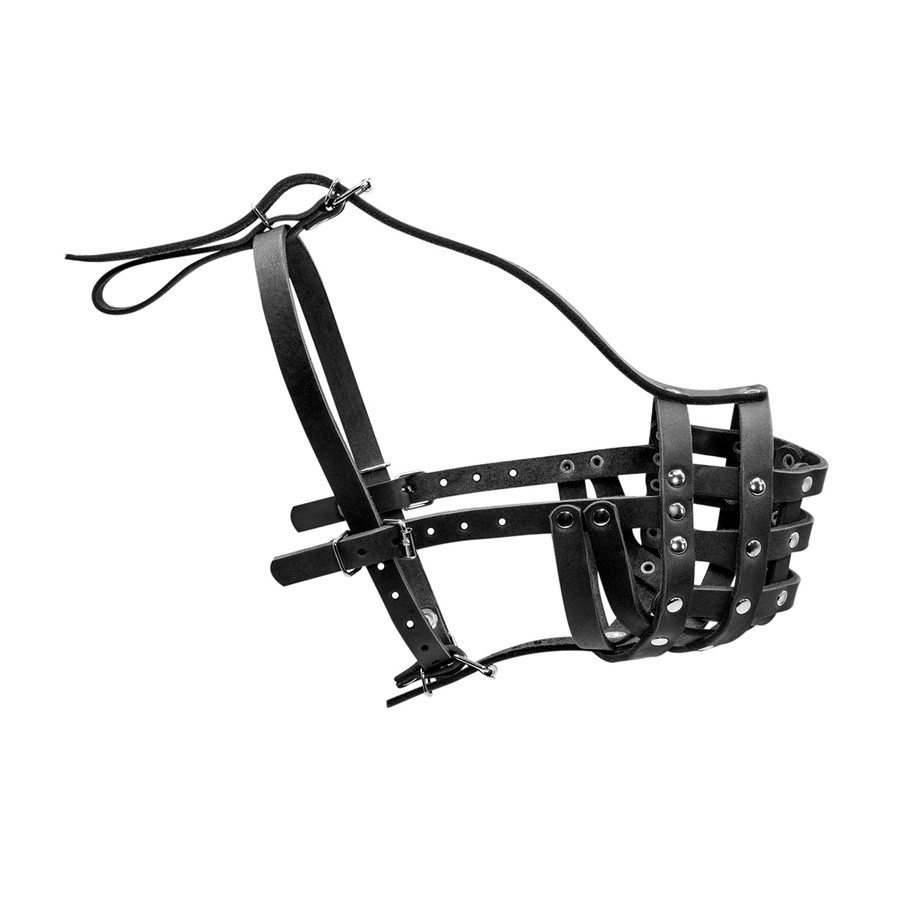 Намордник твердий "CoLLaR" (ротвейлер малий) чорний, фото 1