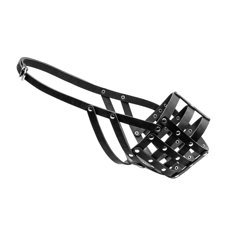 Намордник м'який "CoLLaR" No5 (казка вівчарка, Московська сторожова, (22фаундленд) чорний, фото 1