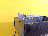 Мангал-валіза 3мм з чохолом та шомпурами. Розкладний двоярусний мангал на 10 шампурів зі зйомними ніжками., фото 3