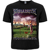 Футболка Megadeth - Youthanasia (чорна) (Rw)