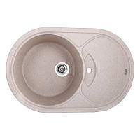 Мойка кухонная HAIBA HB8310-G319 SAND 780x500x220 (HB0977) BS, код: 7340198