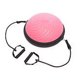 Балансувальна напівсфера для фітнесу з еспандерами 48 см BOSU MINI SPOINT FI-1936, фото 2