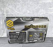 Набір інструментів головки з тріскачкою, інструменти для СТО та автосервісу 216 ел Vorel (Польща), AVI