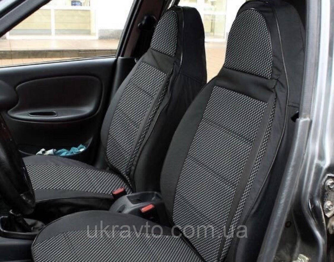 Чохли Пілот на сидіння ЧеРІ АМУЛІТ Сіра тканина