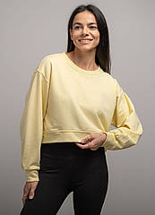 Світшот жіночий 341530 S Fashion Жовтий, 8298814 — 954