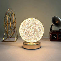 Светодиодная декоративная настольная лампа с кристаллами и бриллиантами Creatice Table Lamp 19