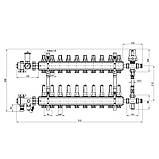 Колекторна група Icma 1" 10 виходів, з витратою NoK0111, фото 2