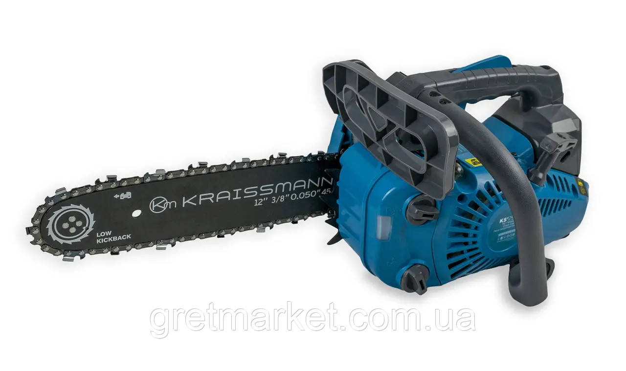 Бензинова пилка Kraissmann KS 2509 (1 шина, 1 ланцюг), фото 1