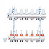Колектор Icma 1" 7 виходів, з витратами NoK013, фото 3