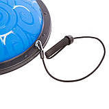 Балансувальна напівсфера для фітнесу з еспандерами 58 см BOSU SPOINT FI-1926, фото 4