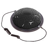 Балансувальна напівсфера для фітнесу з еспандерами 58 см BOSU SPOINT FI-1926, фото 2