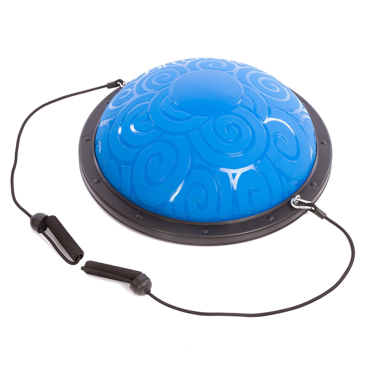 Балансувальна напівсфера для фітнесу з еспандерами 58 см BOSU SPOINT FI-1926, фото 1