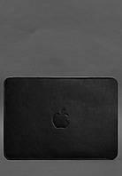 Кожаный чехол для MacBook Air 15-inch (2023) Черный BlankNote BS, код: 8321805