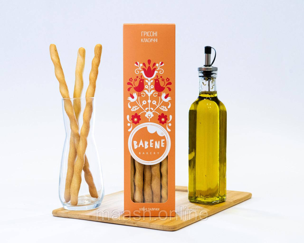 Гріссіні класичні Бабене Babene, 125 г