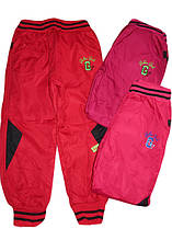 Балоневые штани на флісі для дівчаток, розміри 98,110,116, арт. HZ-3472