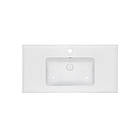 Раковина Qtap Albatross E49 1000х490х200 White з донним клапаном QT01119100E49W