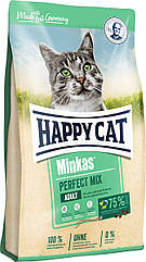 Сухий корм для дорослих котів Happy Cat Minkas Perfect Mix з птицею ягням і рибою 500 г, 7721886 — 563