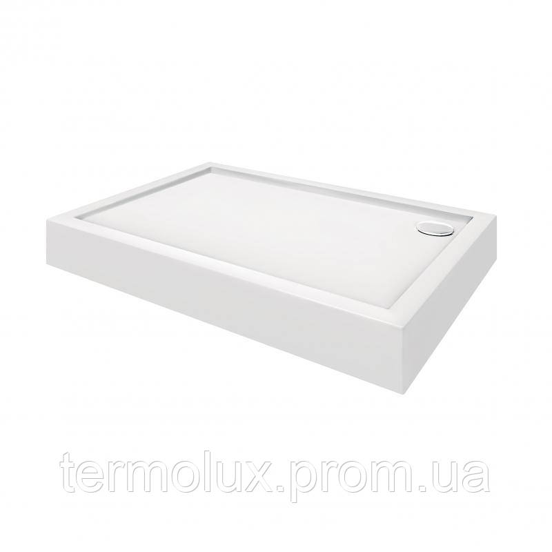 Душовий піддон Qtap Tern 3012812 120x80x12 см + сифон