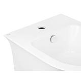 Біде підвісне Qtap Virgo 485х345х365 White QT1855051FW, фото 5