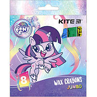 Мел восковой Kite My Little Pony Jumbo 8цв (LP21-076)