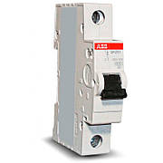 Автоматичний вимикач ABB SH 201 1Р 10A C 6кА compact home SH200 2CDS211001R0104