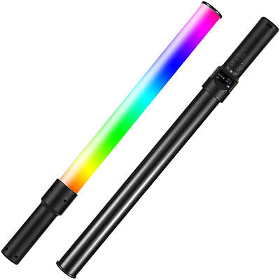 Ручна світлодіодна LED лампа Andoer D3 | студійне відео-світло з RGB підсвіткою та регульованою яскравістю