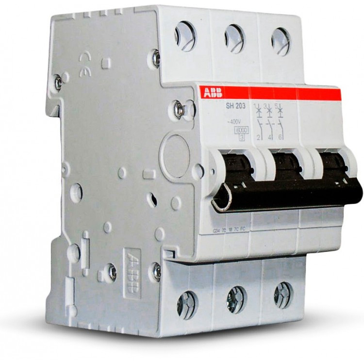 Купить Автоматический выключатель ABB SH 203 3Р 32A B, цена — Prom.ua ...