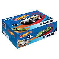 Гуашь Kite Hot Wheels 20мл 6цв (HW21-062)