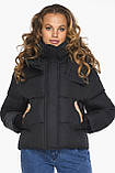 Куртка коротка чорна жіноча модель 27450 (КЛАД ТІЛЬКИ 40(4XS)), фото 3