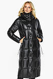 Тепла куртка жіноча чорна модель 42830 (КЛАД ТІЛЬКИ 48 (M)), фото 3