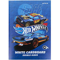 Картон белый Kite Hot Wheels А4 10л (HW21-254)