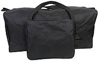 Большая складная дорожная сумка 105 л Wallaby 28274-1 черная HR, код: 7666222