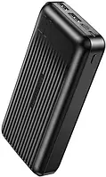 Портативный аккумулятор павербанк XO Light Display 20000mAh Black (PB302)