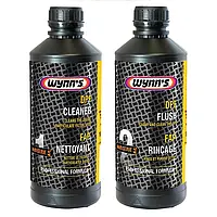 Засіб для очищення та промивання сажових фільтрів Wynns DPF Cleaner + DPF Flush Professional Formula W18784