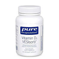 Витамин D3 VESIsorb Pure Encapsulations 60 капсул (21537) HR, код: 1535852