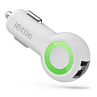 IOttie RapidVOLT Max Dual Port USB Car Charger White (CHCRIO104WH) HR, код: 6532062