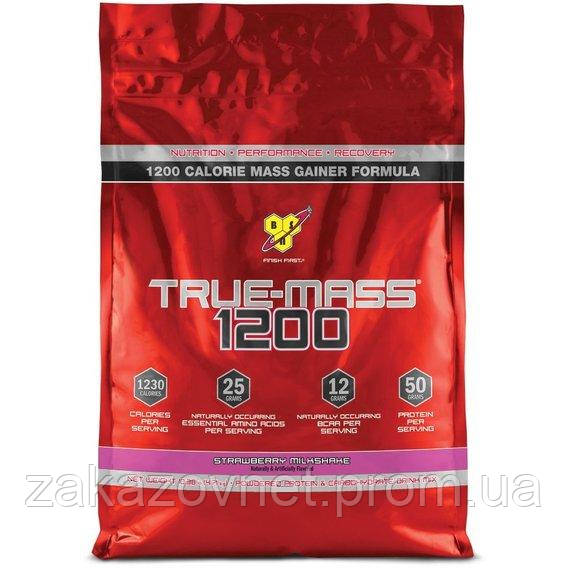 Гейнер BSN True-Mass 1200 4540 g 15 servings Strawberry ZK, код: 7618238