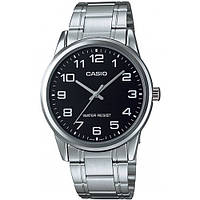 Чоловічий годинник Casio MTP-V001D-1B - японський оригінальний кварцовий годинник, Гарантія 24міс.