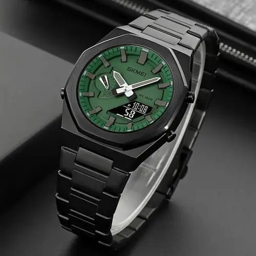 Класичні кварцові чоловічі наручні годинники, Оригінальні чоловічі годинники класні QY-75, фото 1