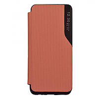Чехол-книжка Business Fabric для Xiaomi Redmi Note 10 Pink KS, код: 7516783