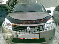 Дефлектор капота Vip Tuning на Renault Sandero з 2007-14 р. в