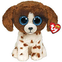 Мягкая игрушка TY Beanie Boo's 36249 Пятнистый щенок MUDDLES 15см (008421362493) MD, код: 8250947