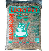 Наполнитель для кошачьего туалета Lucky Pet эконом Древесный впитывающий 12 кг 41 л (48202242 HR, код: 7998234