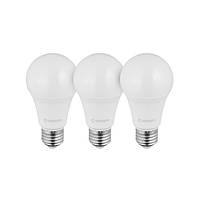 Лампи світлодіодні, набір 3 од. LL-0017, LED A60, E27, 15 Вт, 150-300 В, 4000 K, 30000 г, гарантія 3 роки INTERTOOL LL-3017  E-vce
