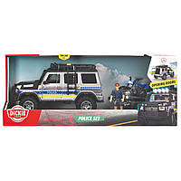 Игрушечная машинка Dickie Toys Джип Police со звуковыми и световыми эффектами 40 см Разноцвет MN, код: 8305380